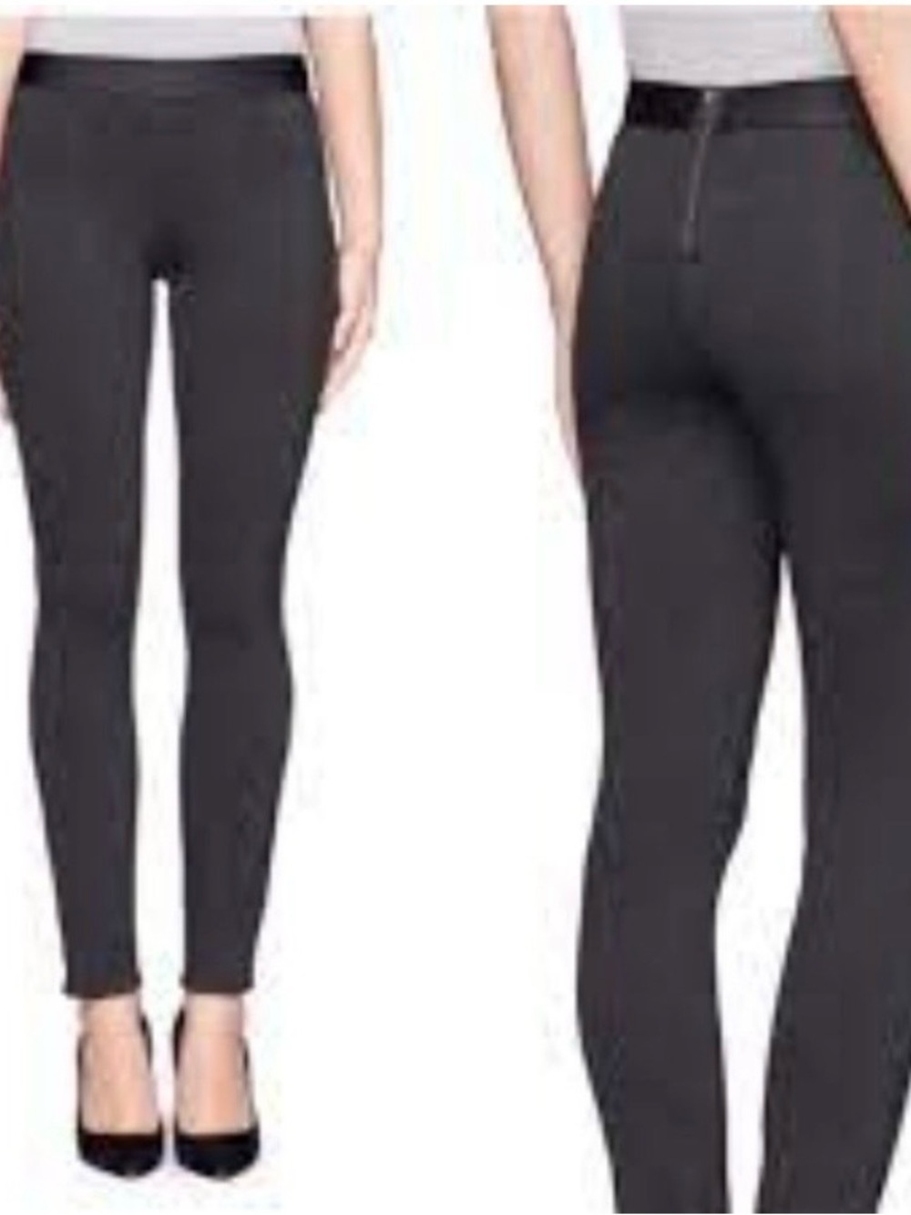 NWT J CREW PIXIE PANT HEATHER CHARCOAL SIZE 4